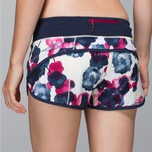 Lululemon speed shorts